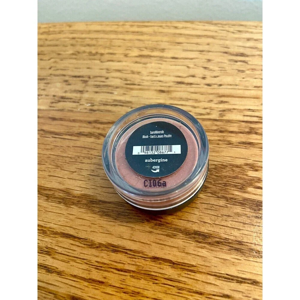 bareMinerals Hydrating Blush AUBERGINE 0.02oz SEALED Rare Mini New